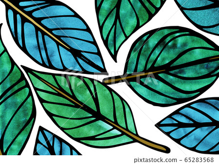 Leaf handwritten illustration 65283568