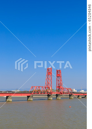 Fukuoka_Chikugo River Shokai Bridge (former National Railway Saga Line) Fukuoka_Chikugo River Shokai Bridge (former National Railway Saga Line) 65284846