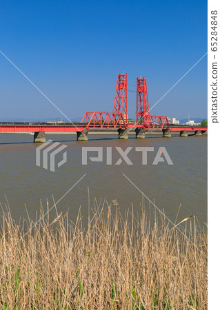 Fukuoka_Chikugo River Shokai Bridge (former National Railway Saga Line) 65284848