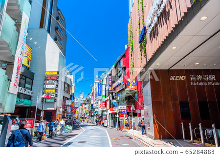 Scenery in front of South Exit of Kichijoji Station, Tokyo 65284883