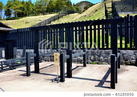 箱根關所遺址，一種用來連接馬，神奈川，箱根的設施，稱為“外部連接” 65285050