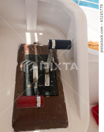 The handle of pressing of gas, increasing of  65285779