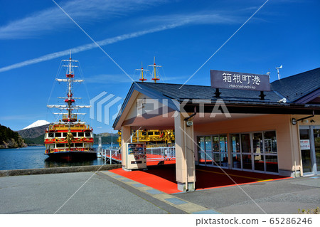 箱根町港，箱根町港和蘆之湖，箱根神奈川縣箱根的小岳 65286246