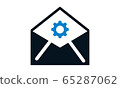 Message setting icon vector illustration used for web and mobile apps.	 65287062