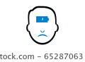 Mind, refresh, refreshment, reload icon. vector illustration.	 65287063