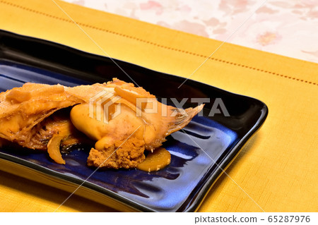Boiled black flounder Boiled black flounder 65287976