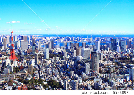 Tokyo Tokyo Cityscape and Tokyo Tower 65288973
