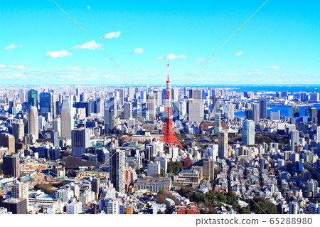 Tokyo Tokyo Cityscape and Tokyo Tower 65288980
