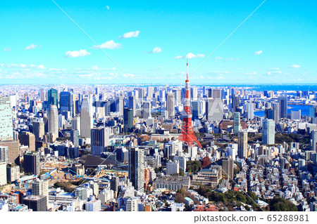 Tokyo Tokyo Cityscape and Tokyo Tower 65288981