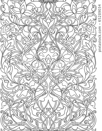 Arabic floral seamless pattern. Traditional arabic islamic background 65289034