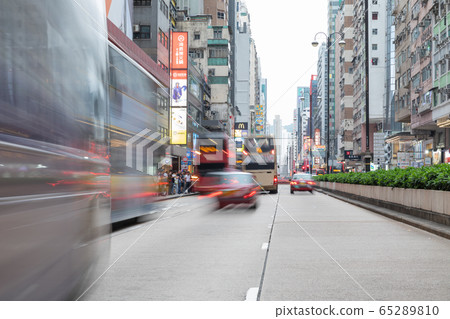 Landscape of Hong Kong _ Nathan Road 65289810