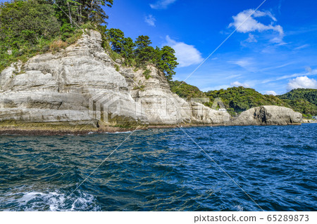 西伊豆山島巡遊船遊覽海岸線 西伊豆山島巡遊船遊覽海岸線 65289873
