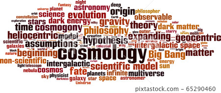 Cosmology Word Cloud - Stock Illustration [65290460] - PIXTA