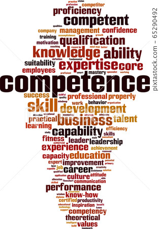 Competence word cloud 65290492