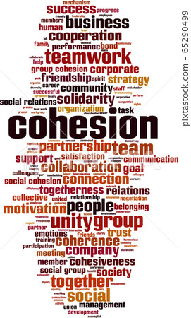 Cohesion word cloud Cohesion word cloud 65290499