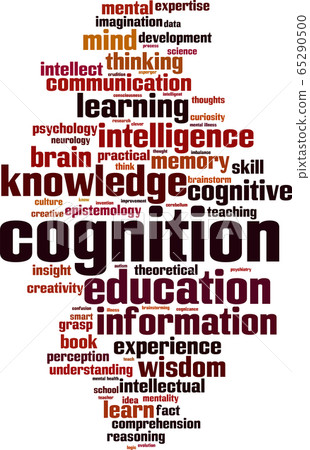 Cognition word cloud Cognition word cloud 65290500
