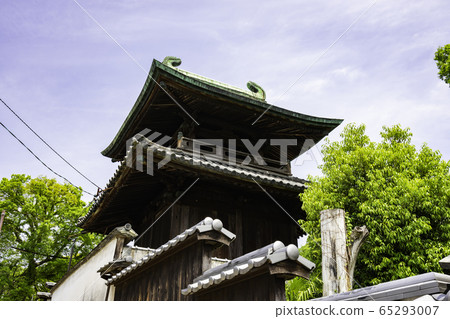 Kurashiki Bikan district Tsurugata mountain bell tower Kurashiki city Okayama prefecture Kurashiki Bikan district Tsurugata mountain bell tower Kurashiki city Okayama prefecture 65293007