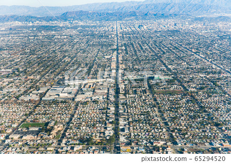 Los Angeles skyline 65294520