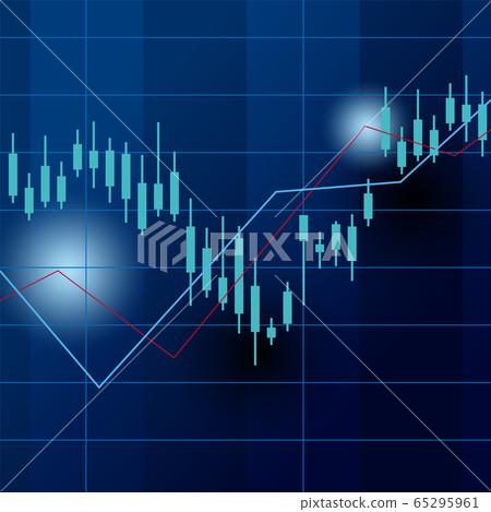 金融市場圖表的圖像插圖 金融市場圖表的圖像插圖 65295961