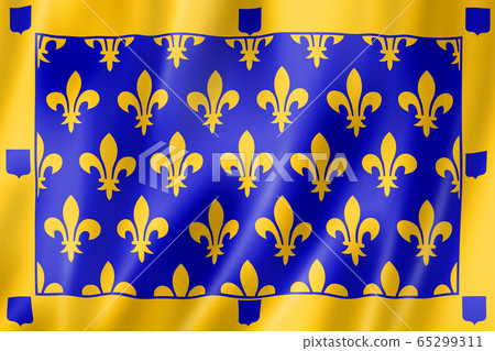 Ardeche County flag, France - Stock Illustration [65299311] - PIXTA