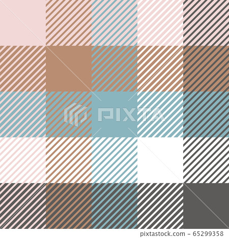 Plaid or tartan vector is background or texture in 65299358