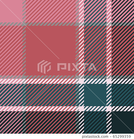 Plaid or tartan vector is background or texture in 65299359