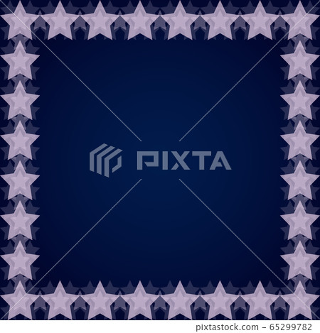 Star quadratic vector frame 65299782
