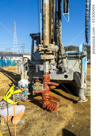 Columnar improvement Ground reinforcement work Positioning 65300404