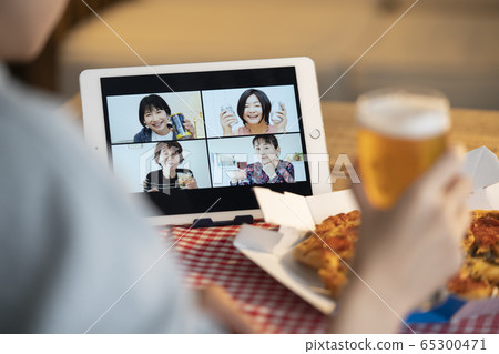 在線酒會形象 在線酒會形象 65300471