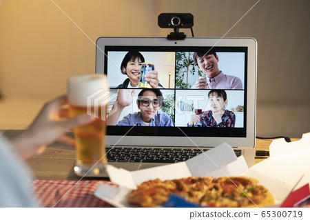 在線酒會形象 在線酒會形象 65300719