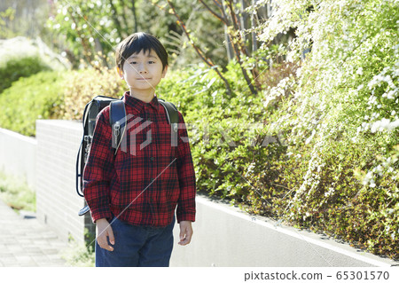 小學生回到學校 小學生回到學校 65301570