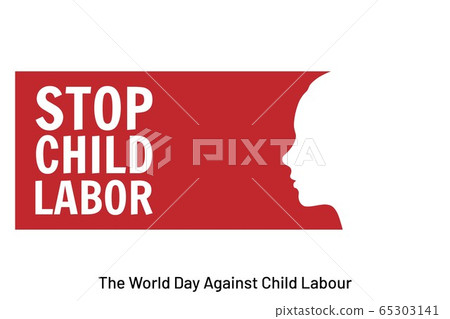 World Day Against Child Labor Concept Template Stock Illustration 65303141 Pixta