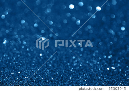 Classic blue glitter texture background. 65303945