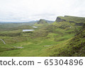 Landscape of mountains, Scotland, Quiraing 65304896