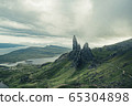 Landscape of Scotland, Old Man of Storr 65304898