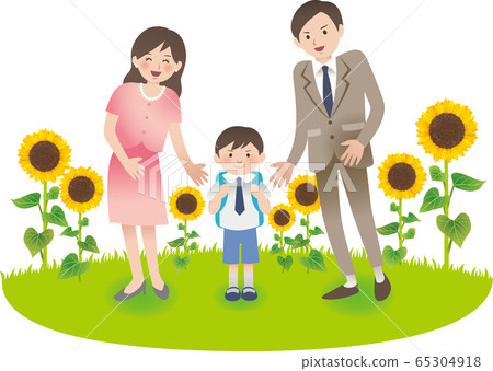 與小學的父母和男孩一起的夏季活動 65304918