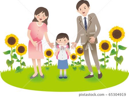 與父母和小學女生的夏季活動 65304919