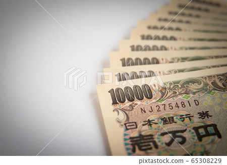 100,000日元10,000日元票據紙幣經濟對策 100,000日元10,000日元票據紙幣經濟對策 65308229