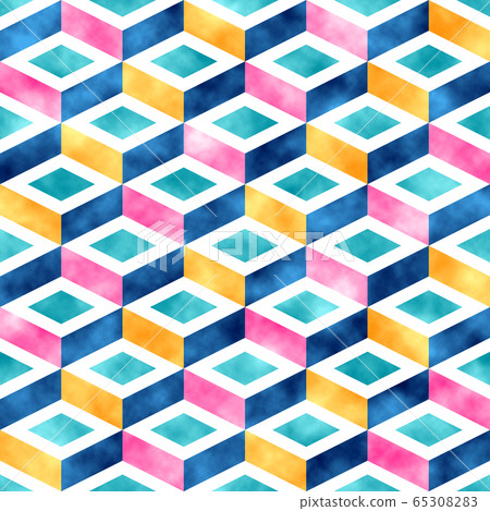 Modern abstract seamless pattern 65308283