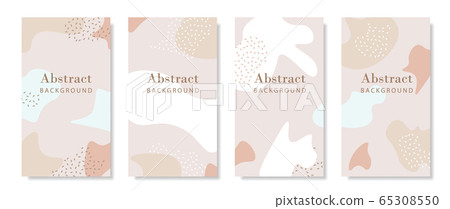 Abstract pastel patterns for social media story 65308550