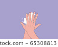 Washing Hands For Daily Personal Care 65308813