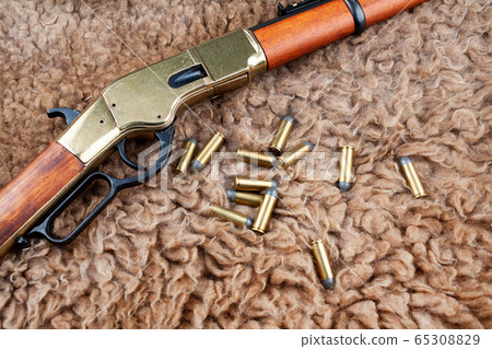 Wild west gun and ammunition 65308829