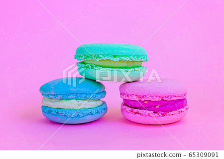 Sweet almond colorful unicorn blue green pink 65309091