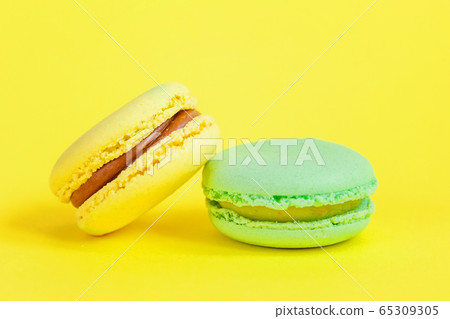 French sweet cookie. Minimal food bakery concept. 65309305