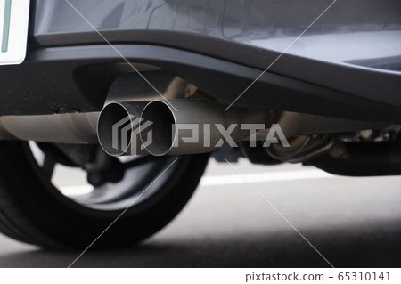 兩個汽車消聲器變焦 兩個汽車消聲器變焦 65310141