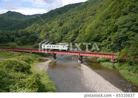 Esashi Line 120D Kiha 40 series Yunotai-Miyakoshi 1 Esashi Line 120D Kiha 40 series Yunotai-Miyakoshi 1 65310837