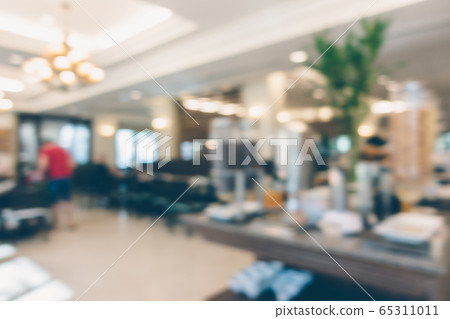 Abstract blur coffee shop and restaurant interior 65311011