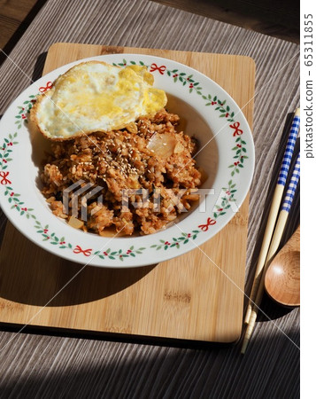 Korean food kimchi fried rice Korean food kimchi fried rice 65311855