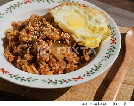 Korean food kimchi fried rice Korean food kimchi fried rice 65311864