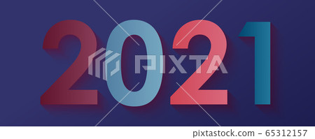 Abstract 2021 new year festival postcard artwork background. Abstract 2021 new year festival postcard artwork background. 65312157